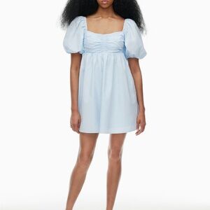 Aritzia Light Blue Mini Dress